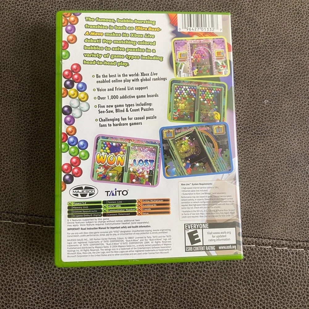 Ultra Bust-A-Move (Microsoft Xbox, 2004)
